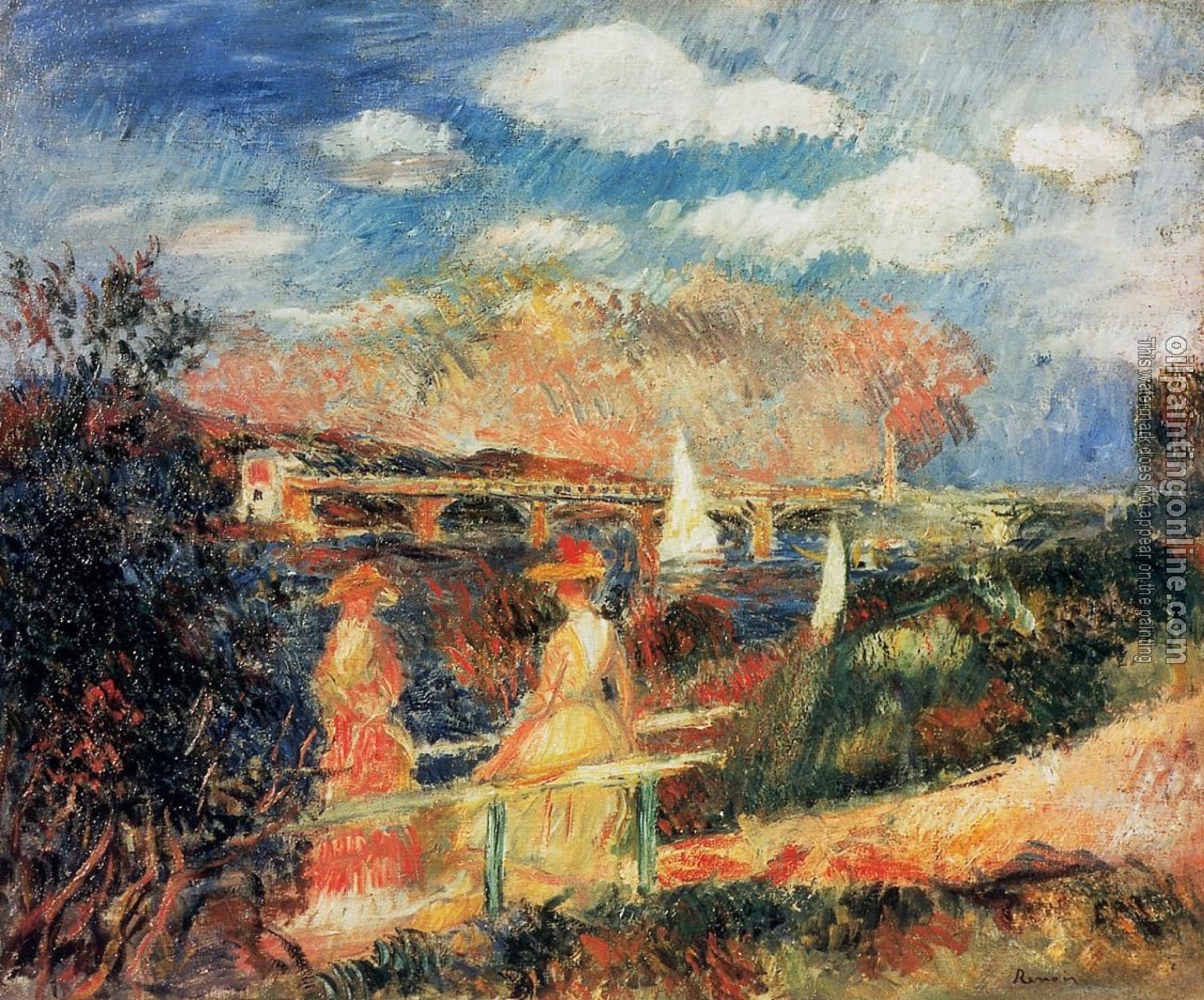 Renoir, Pierre Auguste - The Banks of the Seine at Argenteuil